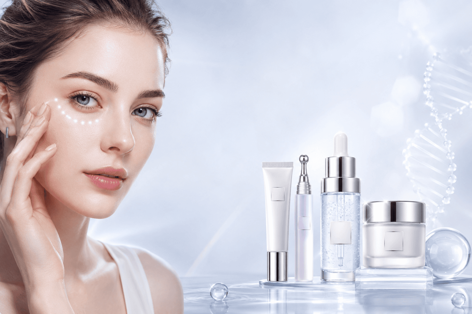 Face care manufacturing banner