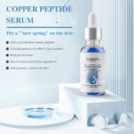 Own Brand Blue Copper Peptide Ghk-Cu Anti-Aging Anti-Wrinkle Firming Repair Facial Serum