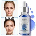 Own Brand Blue Copper Peptide Ghk-Cu Anti-Aging Anti-Wrinkle Firming Repair Facial Serum