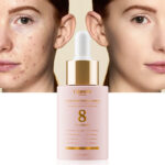 Hot Selling Korean 8-in-1 Hydrating Dark Spot Whitening Anti-Aging Acne Wrinkle Facial Serum