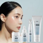 Private Label Korean Facial Skincare Set - Exfoliating Brightening Whitening