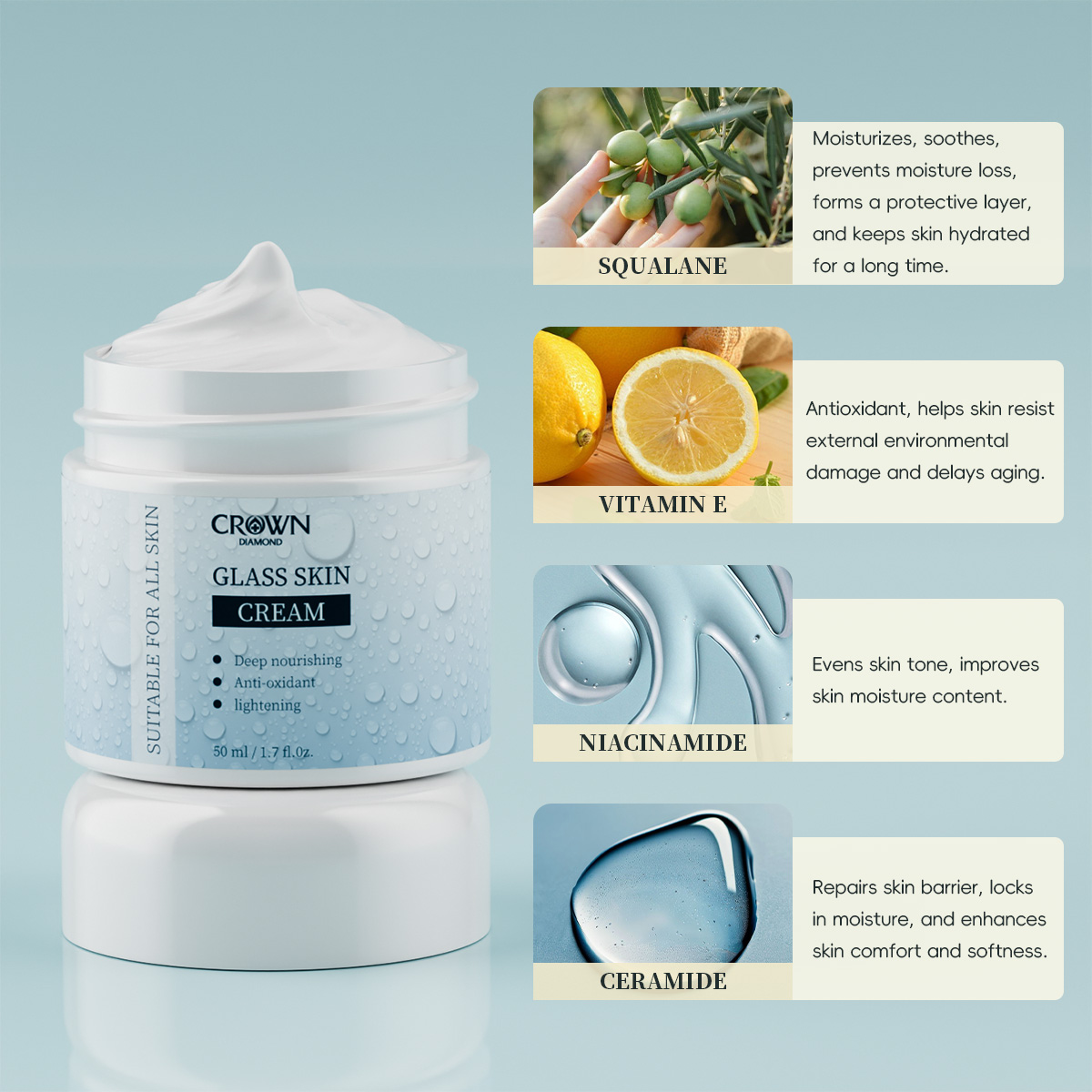 Korean Custom Logo Facial Skincare Beauty Set
