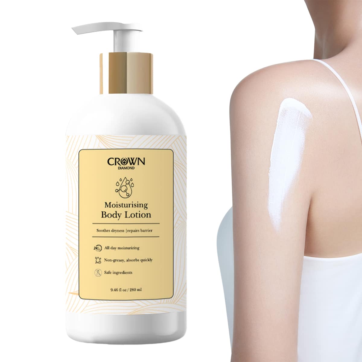 Private Label Korean Moisturizing Repair Whitening Body Lotion