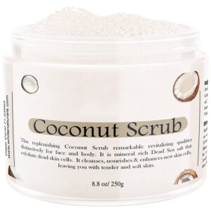 Private Label Coconut Body Scrub main jar