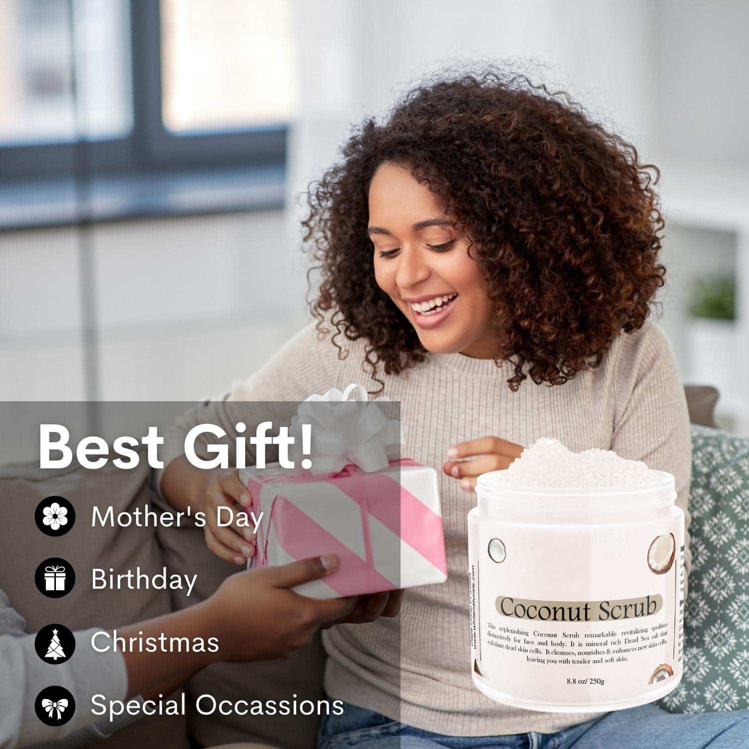 Private Label Coconut Body Scrub