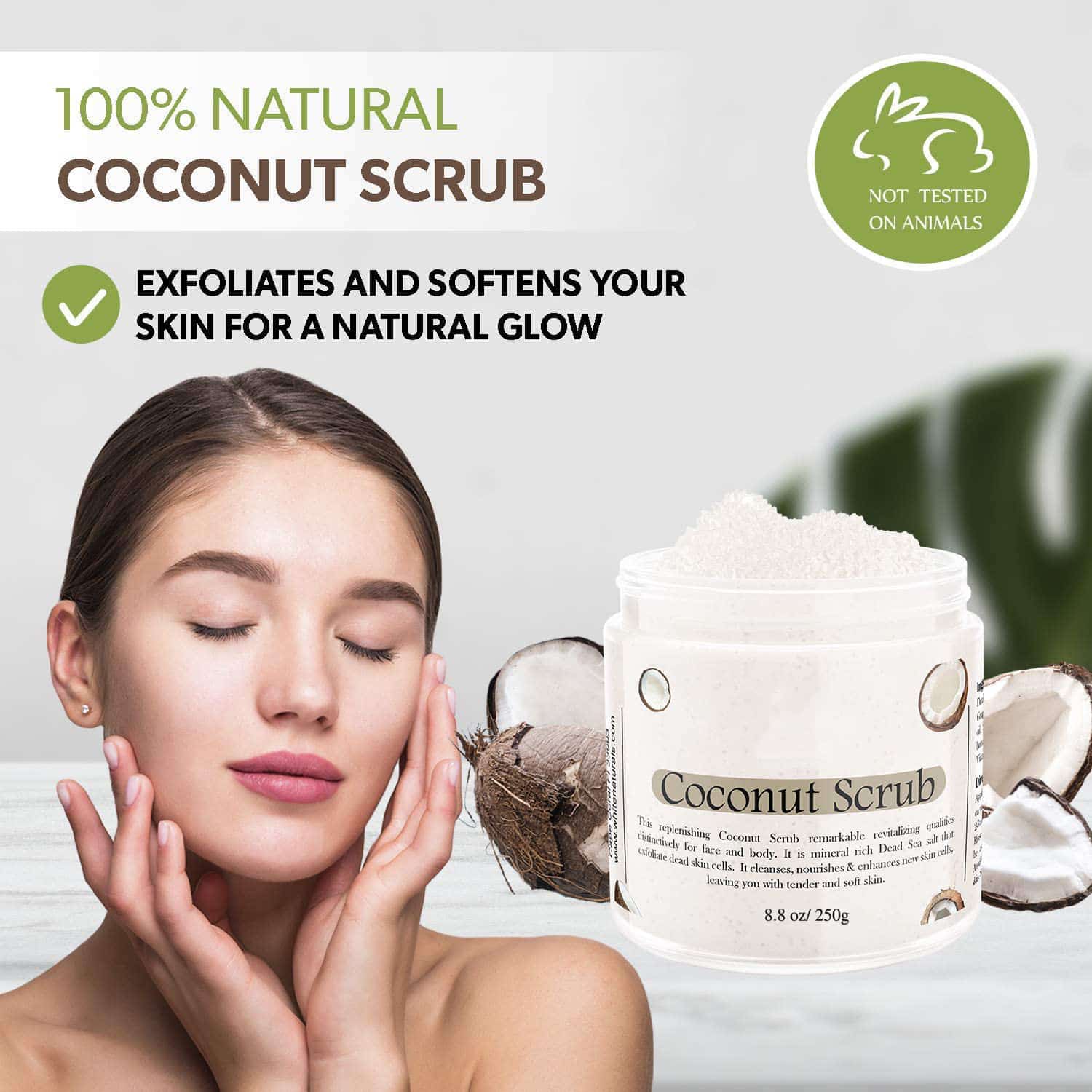 Private Label Coconut Body Scrub