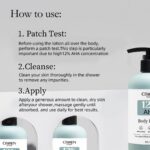Private Label AHA Brightening Body Lotion