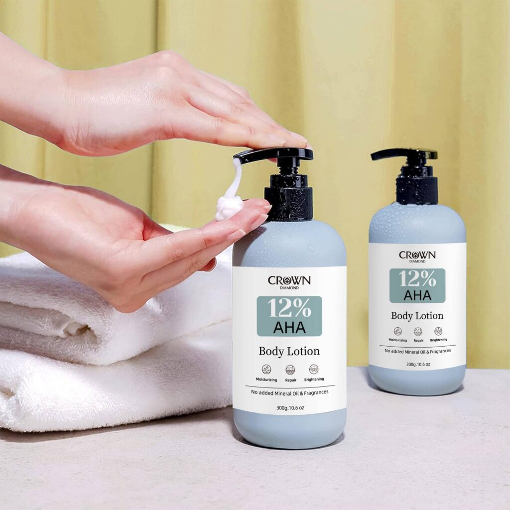 Private Label AHA Brightening Body Lotion