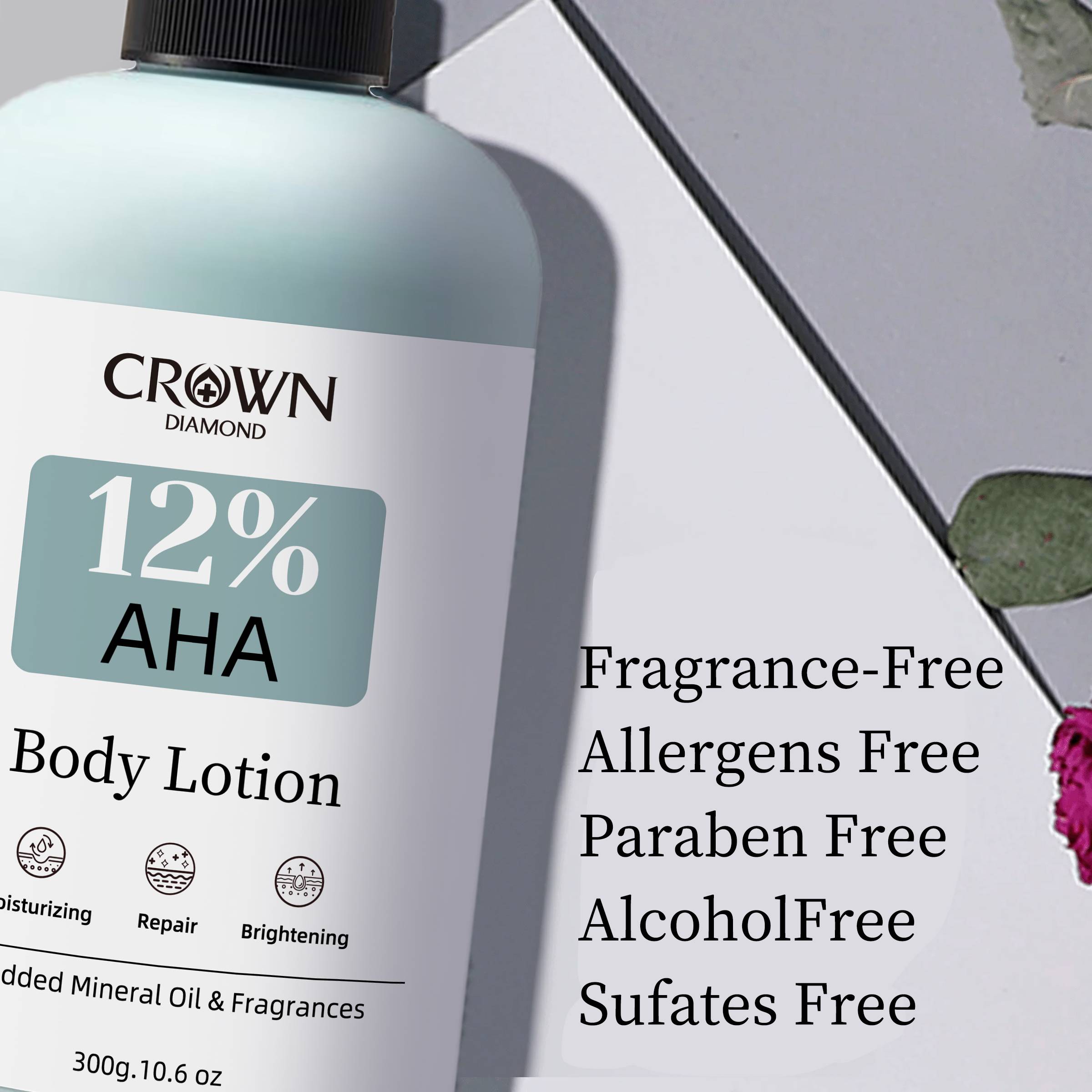 Private Label AHA Brightening Body Lotion
