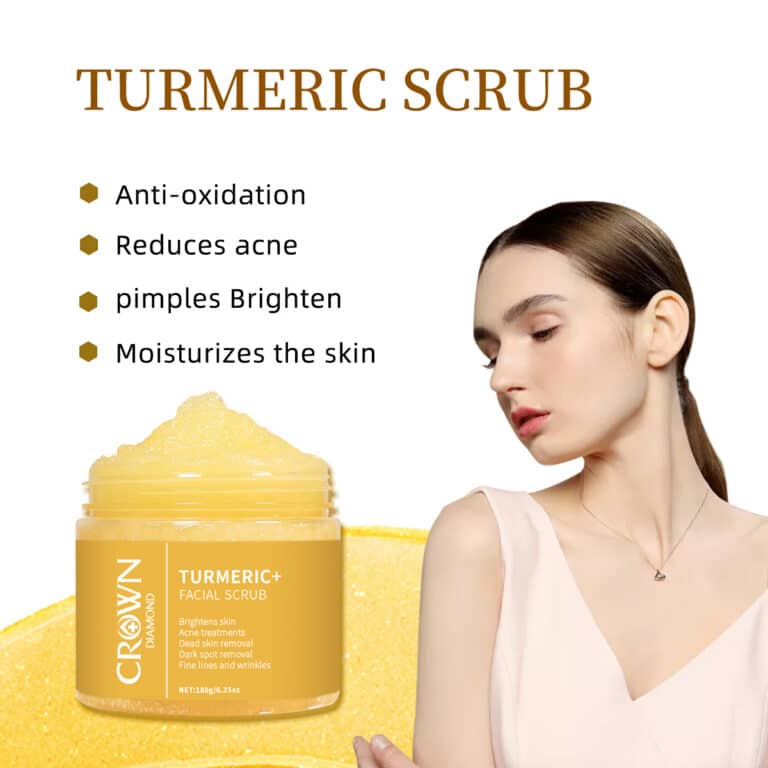 Organic Dead Sea Salt Turmeric Body Scrub