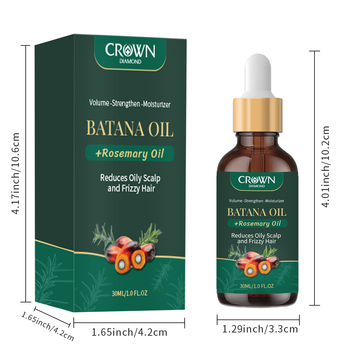 Private Label Batana Rosemary Hair Care Oil