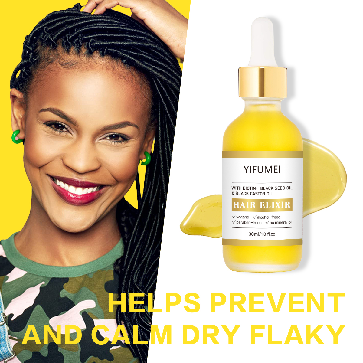 Private Label Biotin Hair Growth Serum