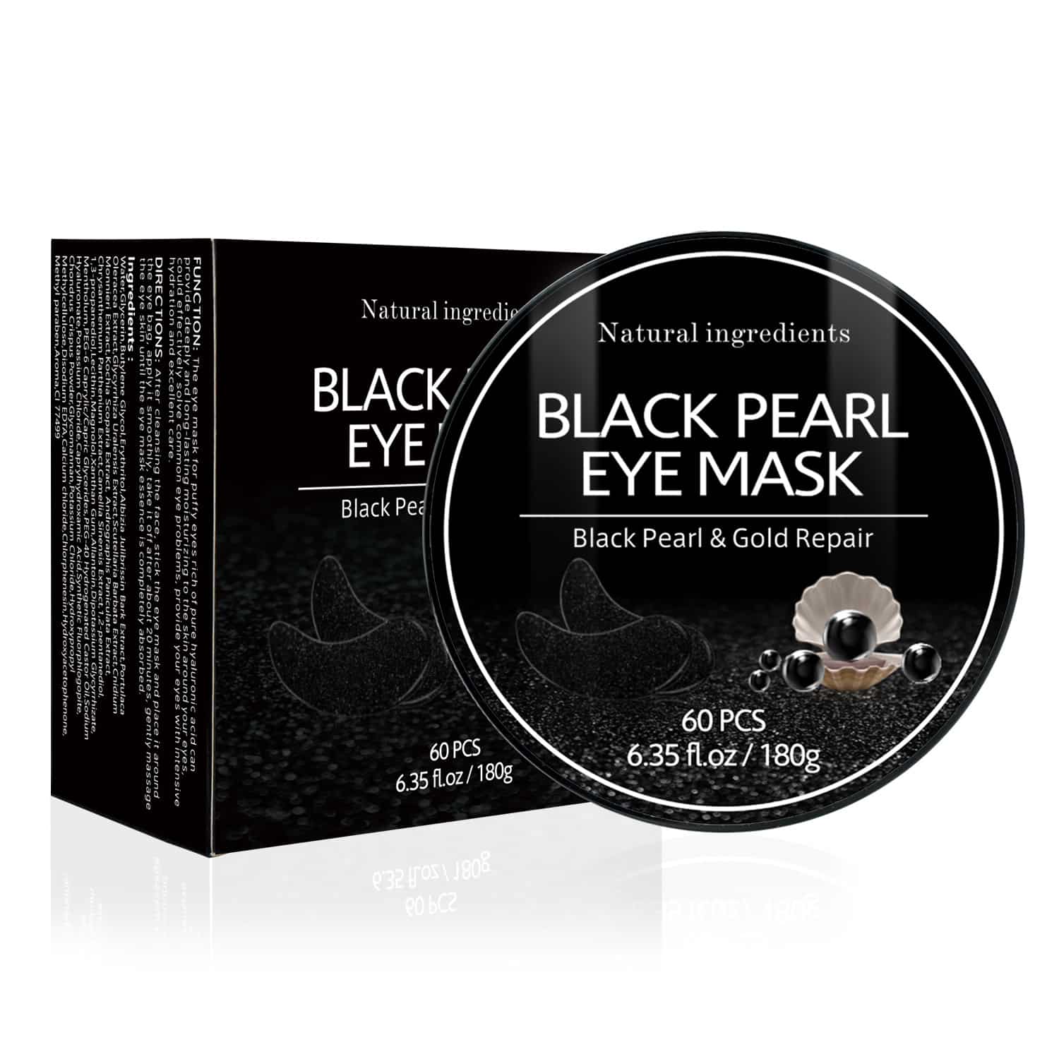 Black Pearl Under Eye Pads