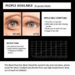 Black Pearl Under Eye Pads
