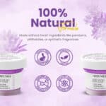 Custom Logo Lavender Dead Sea Salt Body Scrub