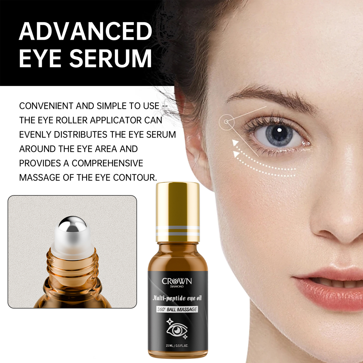 Private Label Multi-Peptide Eye Essence Oil