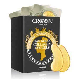 Private Label 24K Gold Collagen Eye Patches main product packaging