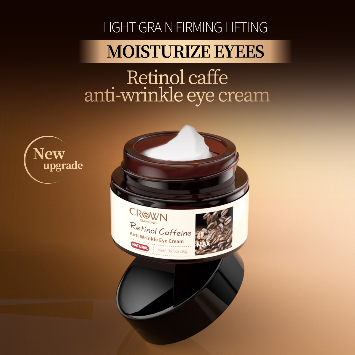 Private Label Retinol Caffeine Eye Cream