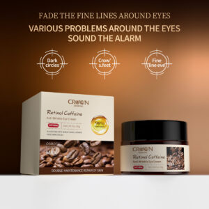 Retinol Caffeine Anti Wrinkle Eye Cream main product image and packaging