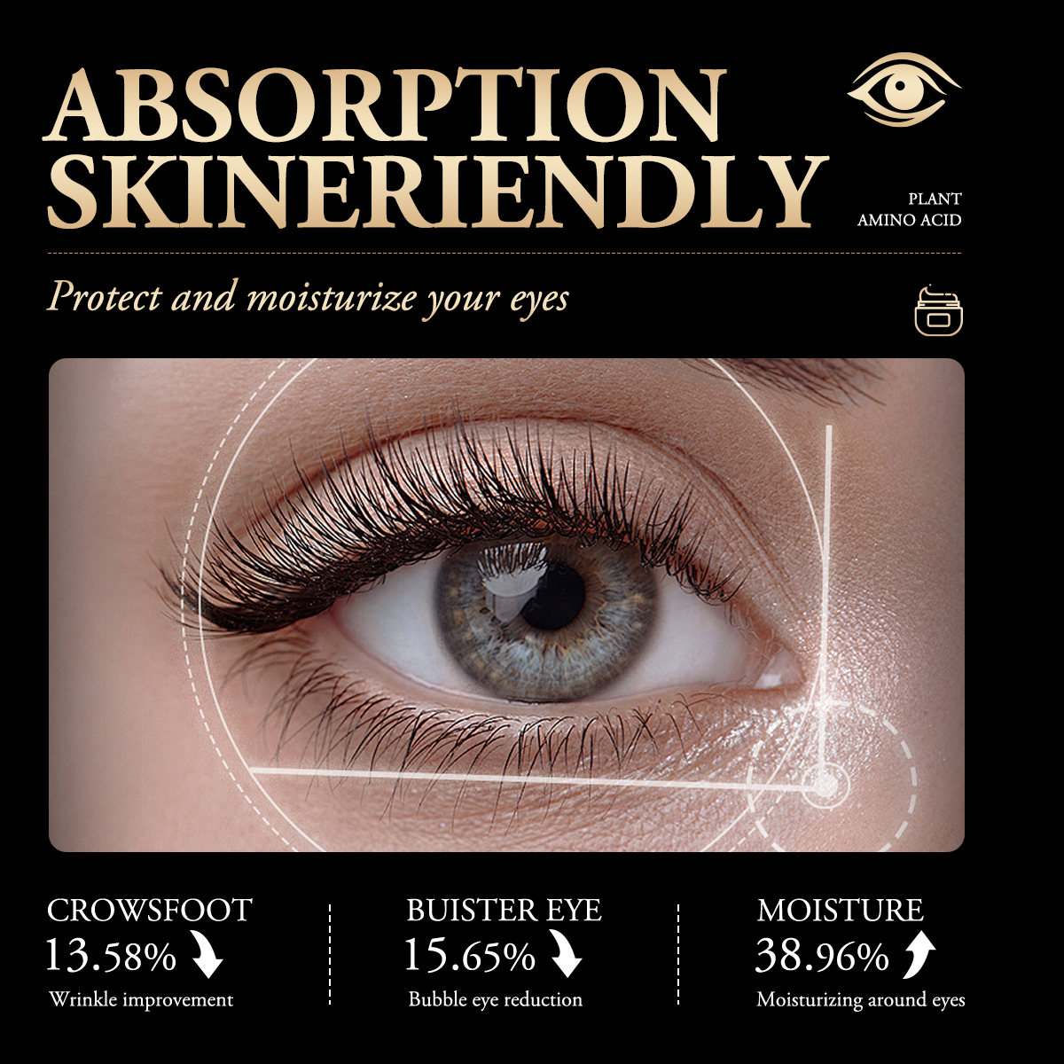 Private Label Snake Venom Peptide Eye Cream